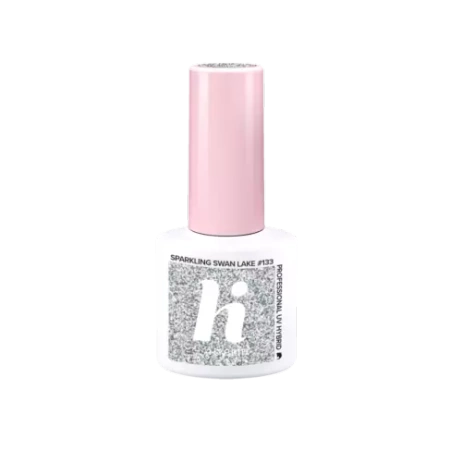 HI HYBRID Lakier hybrydowy 133 Sparkling Swan Lake 5ml