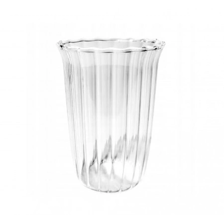 ECARLA szklanka ryflowana do kawy, drinków 420ml SZK54 1szt