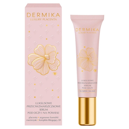 DERMIKA LUX. PLACENTA SERUM P/OCZY PRZECIWZMARSZCZ