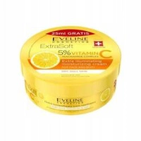 EVELINE ExtraSoft krem do twarzy i ciała wielozadaniowy 5% Vitamin C 200ml