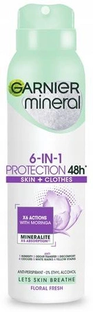 GARNIER Mineral 6w1 Protection Floral Fresh 48h 150ml