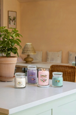 YANKEE CANDLE Signature Duża świeca w słoiku ALOE & AGAVE 567g