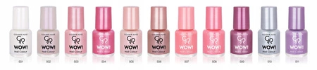 GOLDEN ROSE Wow Nail Color mini lakier do paznokci 509 perłowy 6ml