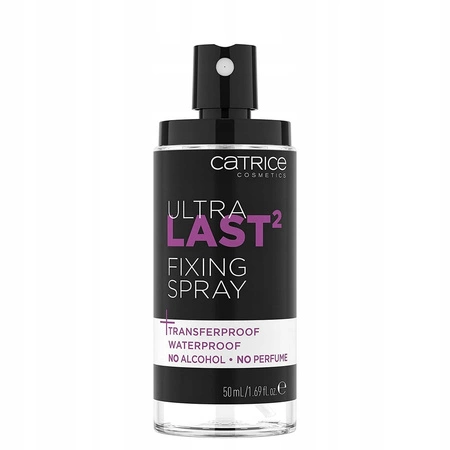 CATRICE Ultra Last2 Fixing spray utrwalający makijaż wodoodporny 50ml