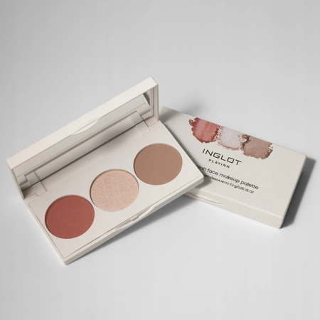 INGLOT Playinn paleta do makijażu twarzy GLOW ON POINT! 7,2g