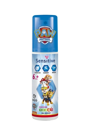 VACO Psi Patrol płyn na komary kleszcze i meszki Sensitive kids 6+ 90ml