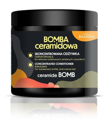 JOANNA Bomba Ceramidowa skoncentrowana odżywka do włosów odbudowująca 500ml