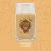 YANKEE CANDLE Signature Duża świeca w słoiku GLISTENING LEAVES 567g