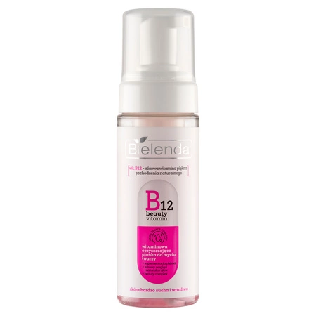 BIELENDA B12 Beauty Vitamin pianka do mycia twarzy oczyszczająca 150ml