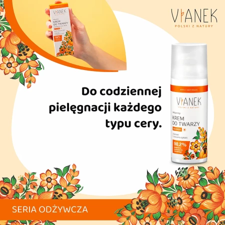 SYLVECO Vianek Odżywcza krem do twarzy na dzień 50ml