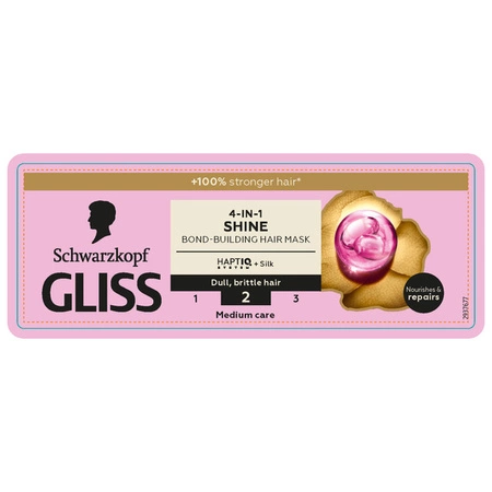 GLISS 4-in-1 Shine maska do włosow nadająca blasku 400ml