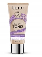 LIRENE All Day Tone! podkład do twarzy dopasowujący + serum 01 Light 30ml