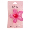 ECARLA spinka-klips do włosów Kwiat Moana Ombre 6cm Róż SP403
