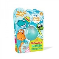 ESTETICA Chlapu Chlap bomba kąpielowa Turkusowa słodka pianka 131,5g