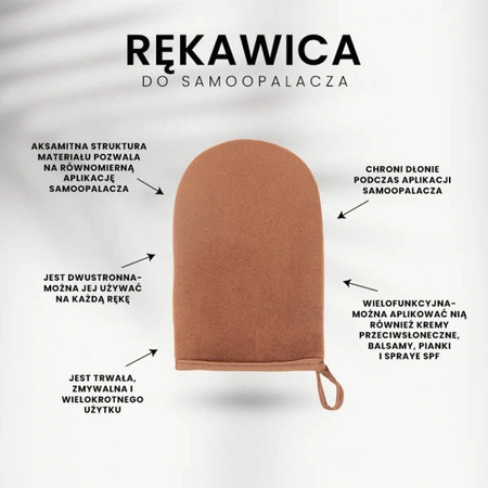 DONEGAL rękawica do samoopalacza - kolor wybierany losowo