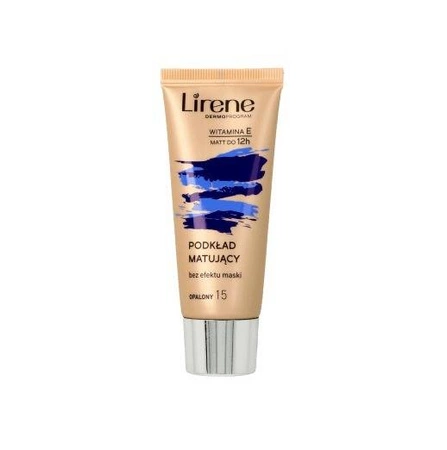 LIRENE Nature Matt fluid matujący 15 Opalony 30ml