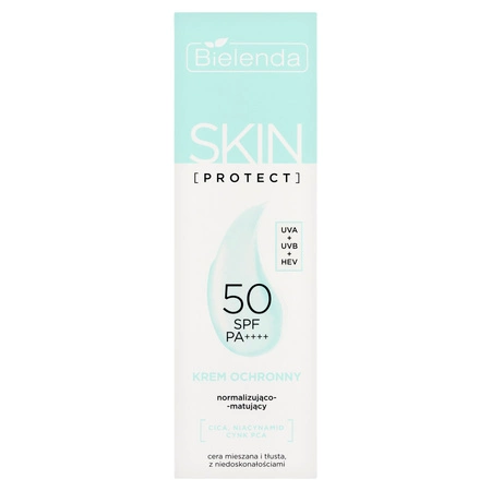 BIELENDA Skin Protect krem do twarzy ochronny matujący SPF 50 40ml