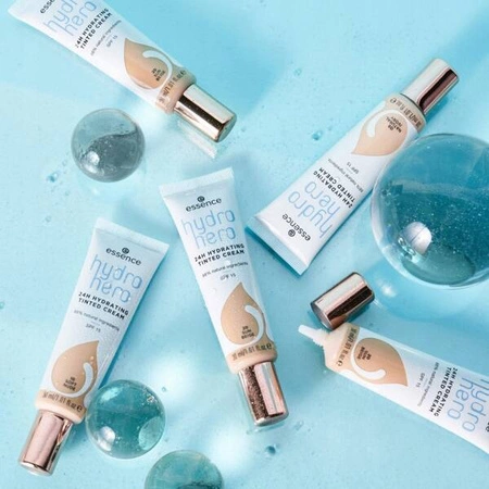 ESSENCE Hydro Hero 24H Hydrating Tinted Cream krem BB SPF15 10 Soft Nude 30ml