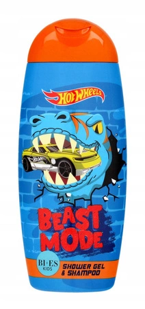 BIES Hot Wheels żel i szampon 2w1 Beast mode 250ml TERMIN 03-2025