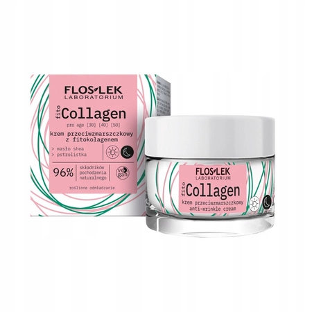FLOSLEK Fito Collagen krem przeciwzmarszczkowy na dzień i na noc 50ml