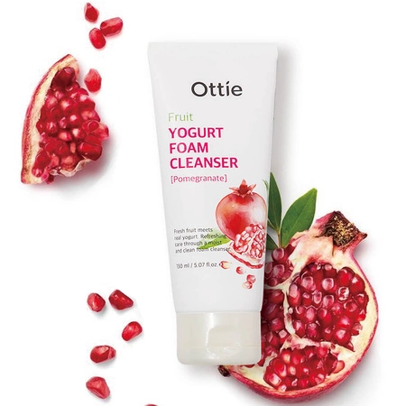 OTTIE Fruit Yogurt Foam Cleanser pianka oczyszczająca do twarzy Pomagranate 150ml