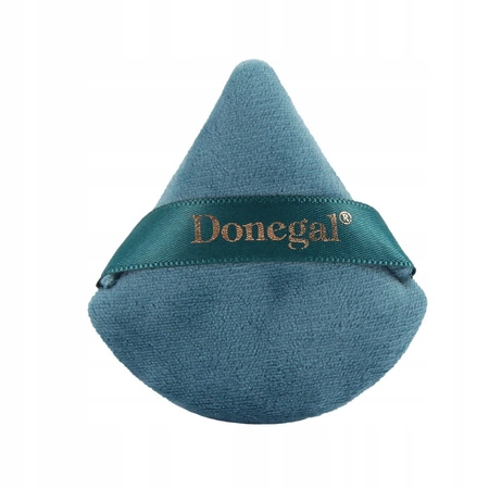 DONEGAL puszek do pudru trójkątny mix kolorów 1szt