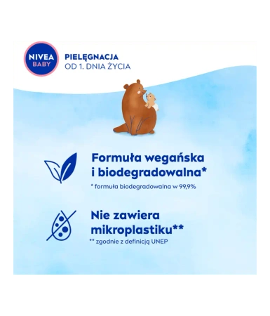 NIVEA Baby Nowa Formuła mleczko do ciała nawilżające Delikatna Pielęgnacja 500ml