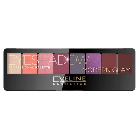 EVELINE Eyeshadow paleta cieni do powiek 03 Modern Glam 8x1,2g