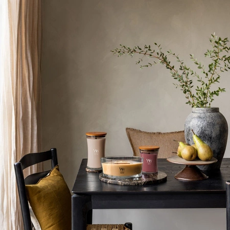 WOODWICK Core Hearthwick świeca w słoiku elipsa GOLDEN BOURBON 453g