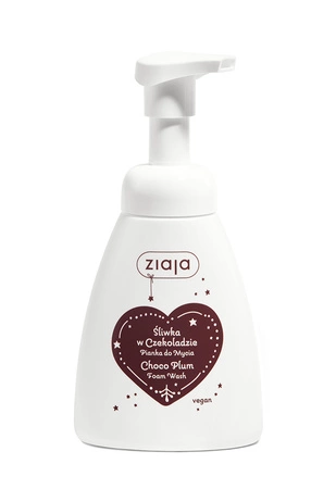 ZIAJA Świąteczne Aromaty pianka do mycia ŚLIWKA W CZEKOLADZIE 250ml