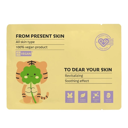 PRESENT SKIN To Dear Your Skin maska do twarzy w płacie Cica 20g