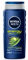 NIVEA Men żel pod prysznic 3w1 Energy 400ml