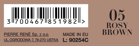 PIERRE RENE Cover Matte płynna matowa pomadka do ust 08 05 Rosy Brown 5ml