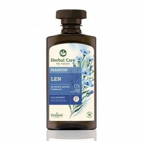 FARMONA Herbal Care szampon Len 330ml