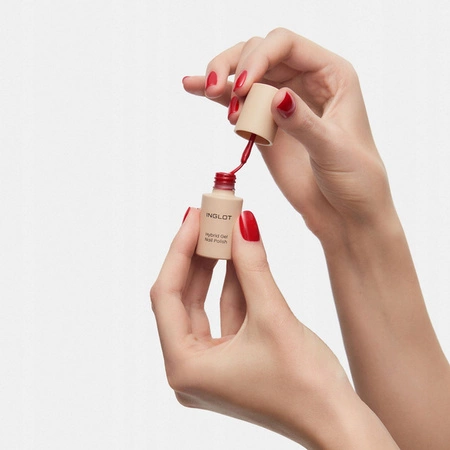 INGLOT Hybrid wegański lakier hydrydowy HEMA-free 312 Wine Red 6ml