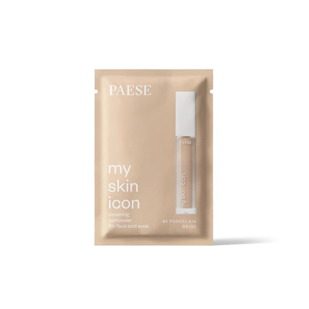 PAESE My Skin Icon kryjący korektor do twarzy i pod oczy 01 Porcelain Beige próbka 1ml