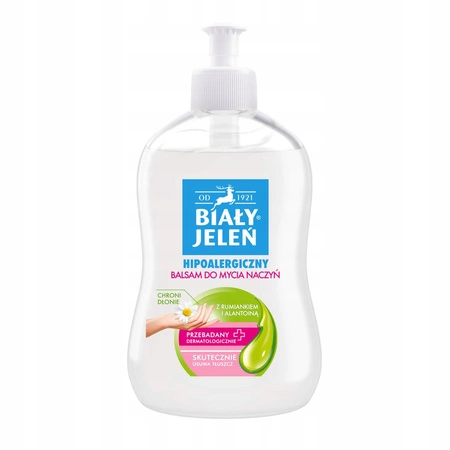 BIAŁY JELEŃ hipoalergiczny balsam do mycia naczyń 500ml