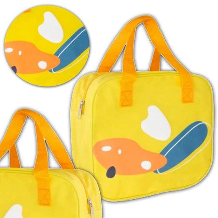 ECARLA torba do przenoszenia żywności LUNCH BOX żółta PJM21WZ2