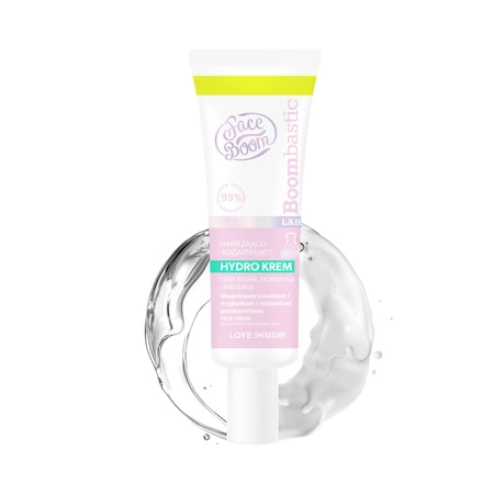 FACEBOOM Bombastic Lab hydro krem do twarzy nawilżająco-rozjaśniający 50ml