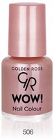 GOLDEN ROSE Wow Nail Color mini lakier do paznokci 506 perłowy 6ml