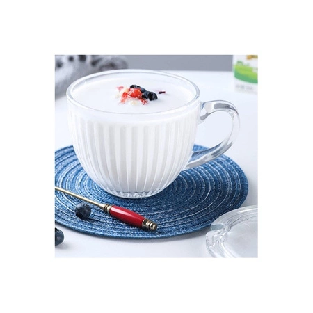 ECARLA filiżanka ryflowana duża 460ml SZK152