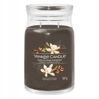 YANKEE CANDLE Signature Duża świeca w słoiku VANILLA BEAN ESPRESSO 567g