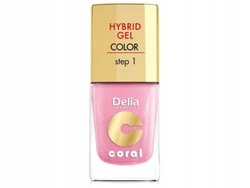 DELIA Coral Hybrid Gel hybrydowy lakier do paznokci 31 Perłowy Róż 11ml