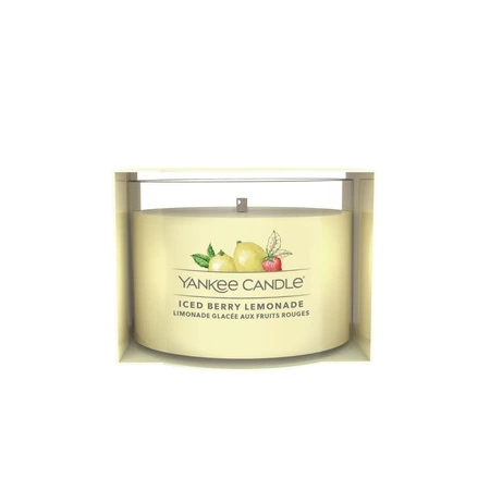 YANKEE CANDLE Signature Mini świeca w słoiku ICED BERRY LEMONADE 37g