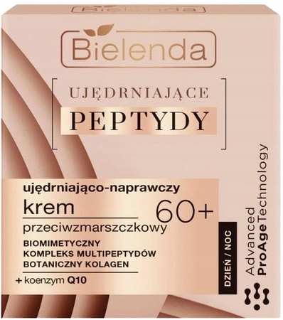 BIELENDA Ujedniające Peptydy krem dzień/noc 60+ 50ml