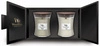 WOODWICK zestaw prezentowy 2 średnie świece Linen, Fireside 2x275g