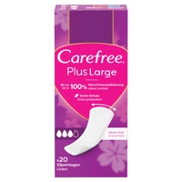 CAREFREE Plus Long light scent wkładki higieniczne 20szt