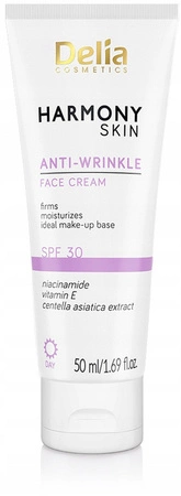 DELIA Harmony Skin krem do twarzy przeciwzmarszczkowy SPF30 50ml
