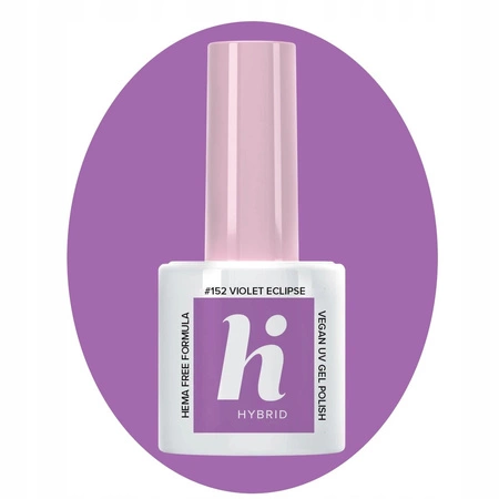 HI HYBRID Palm Springs lakier hybrydowy Hema Free 152 Violet Eclipse 5ml