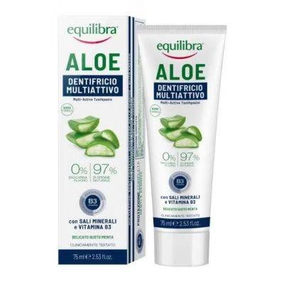 EQUILIBRA Aloe żel do zębów o potrójnym działaniu 75ml